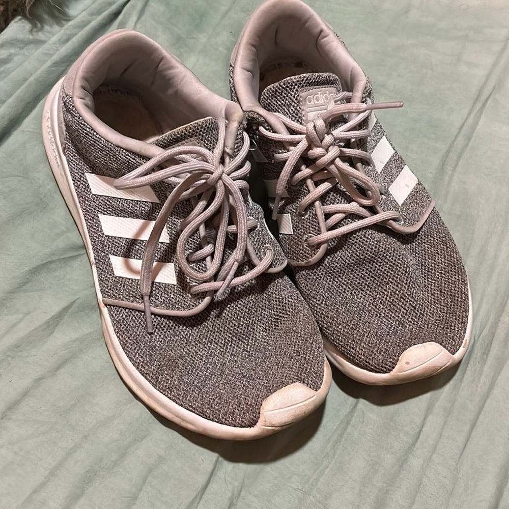 Gray Adidas Shoes